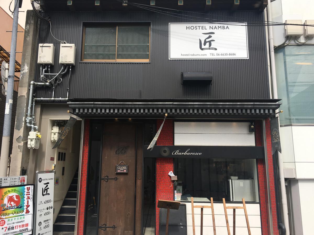 Hostel Namba Takumi Osaka Exterior photo